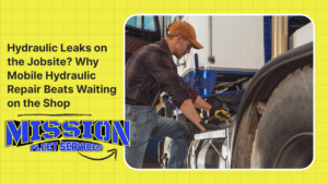 Hydraulic Leaks on the Jobsite